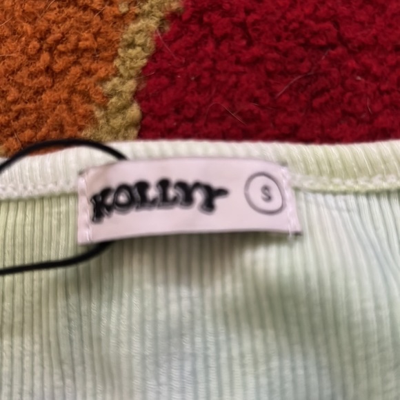 NWT KOLLYY 90”s crop top S NWT - Picture 4 of 6